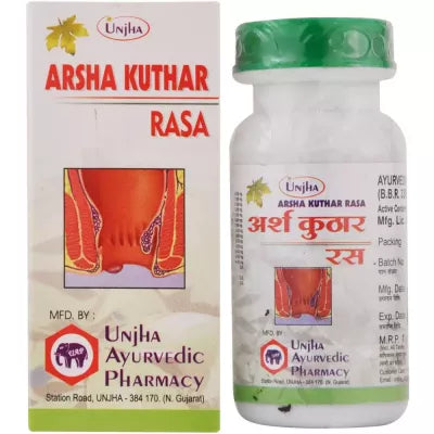 Unjha Arsha Kuthar Ras Tablets