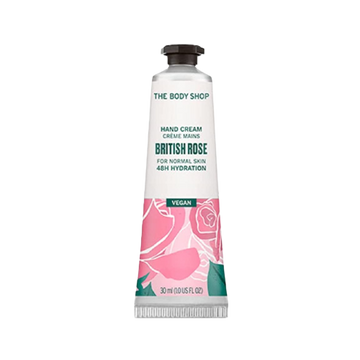 The Body Shop British Rose Petal Soft Hand Cream