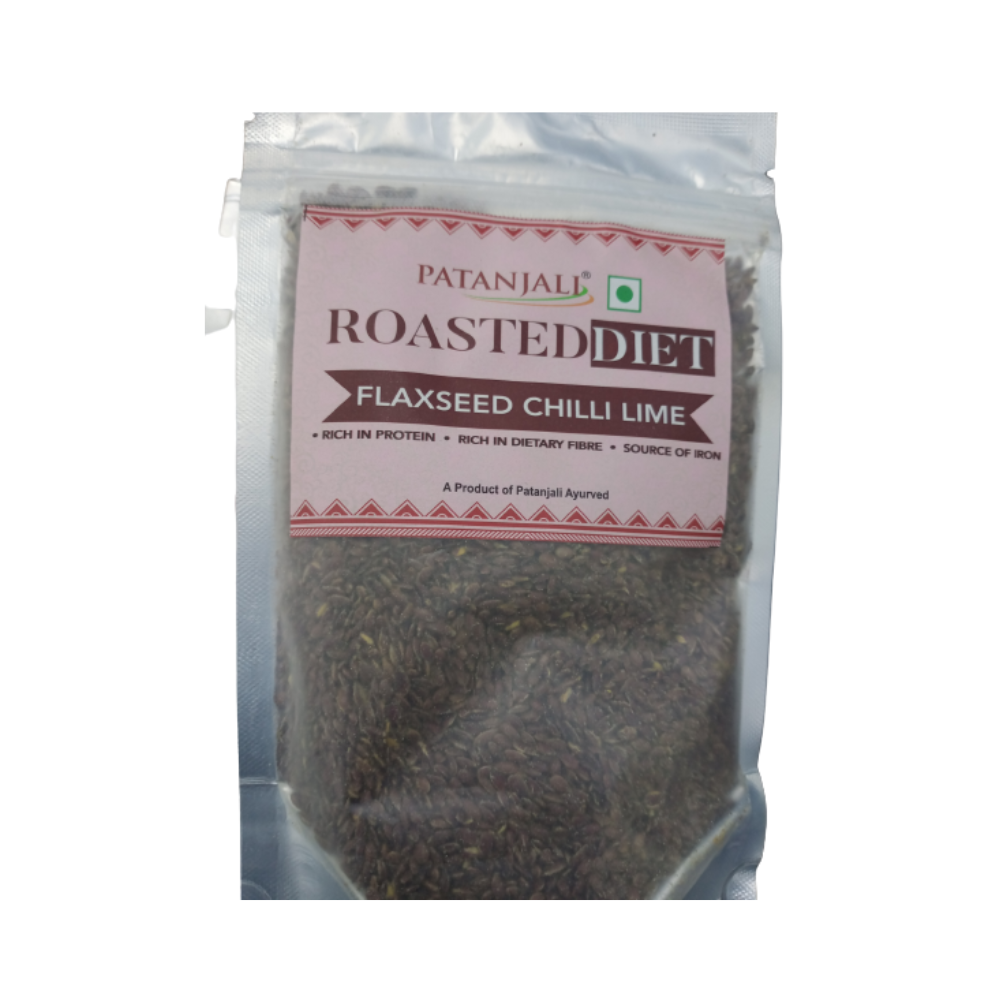 Patanjali Roasted Diet Flaxseed Chill Lime