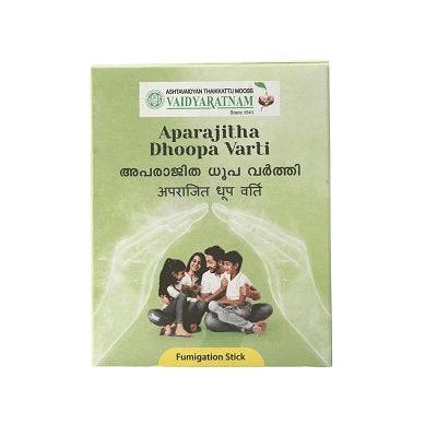 Vaidyaratnam Aparajitha Dhoopa Varthi - 10 Nos