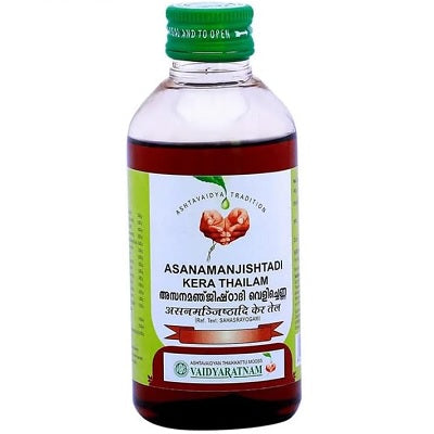 Vaidyaratnam Asanamanjishtadi Kera Thailam - 200 ML