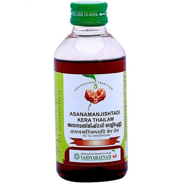 Vaidyaratnam Asanamanjishtadi Kera Thailam - 200 ML