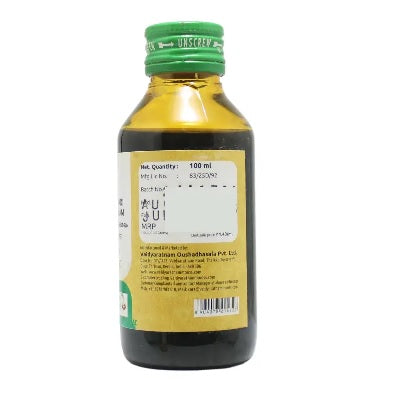 Vaidyaratnam Nimbamruthadi Eranda Thailam - 100 ML