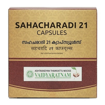 Vaidyaratnam 21 Sahacharadi Soft Gel Capsule - 100 Nos