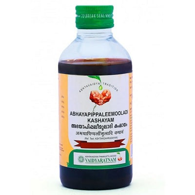Vaidyaratnam Abhayapippaleemooladi Kashayam - 200 ML
