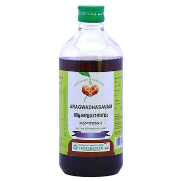 Vaidyaratnam Aragwadhasavam - 450 ML