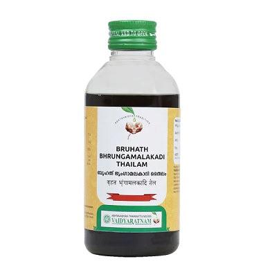 Vaidyaratnam Bruhath Bhrungamalakadi Thailam - 200 ML