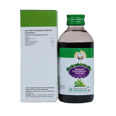 Vaidyaratnam Bruhath Danthapala Thailam - 200 ML