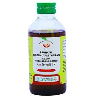 Vaidyaratnam Bruhath Nirgundyadi Thailam - 200 ML