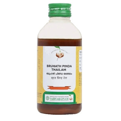 Vaidyaratnam Bruhath Pinda Thailam - 200 ML