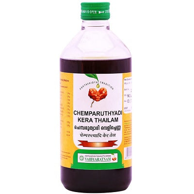 Vaidyaratnam Chemparuthyadi Kera Thailam - 200 ML