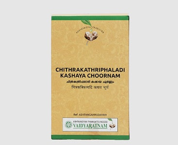 Vaidyaratnam Chithraka Thriphaladi Kashaya Choornam - 100 GM