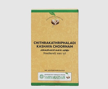 Vaidyaratnam Chithraka Thriphaladi Kashaya Choornam - 100 GM