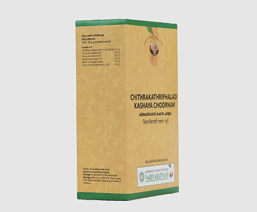 Vaidyaratnam Chithraka Thriphaladi Kashaya Choornam - 100 GM