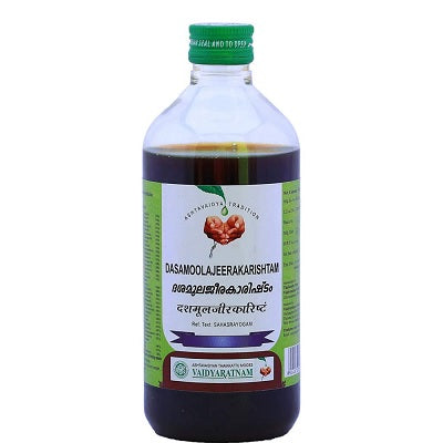 Vaidyaratnam Dasamoolajeerakarishtam - 450 ML