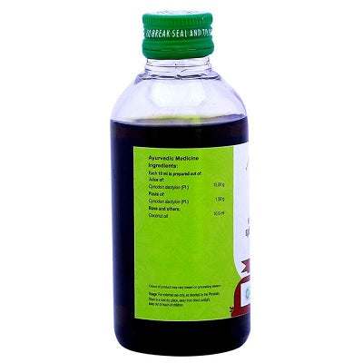Vaidyaratnam Durvadi Kera Thailam - 200 ML