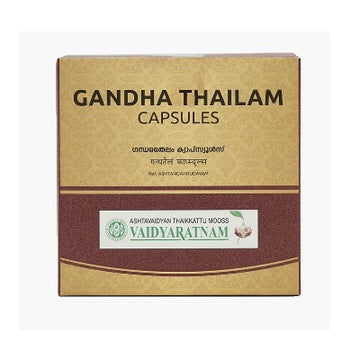 Vaidyaratnam Gandha Thailam Soft Gel Capsule - 100 Nos