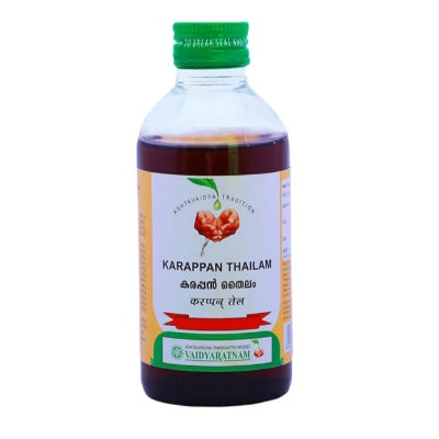 Vaidyaratnam Karappan Thailam - 200 ML