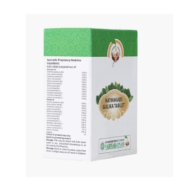 Vaidyaratnam Kathakadi Gulika Tablet - 100 Nos