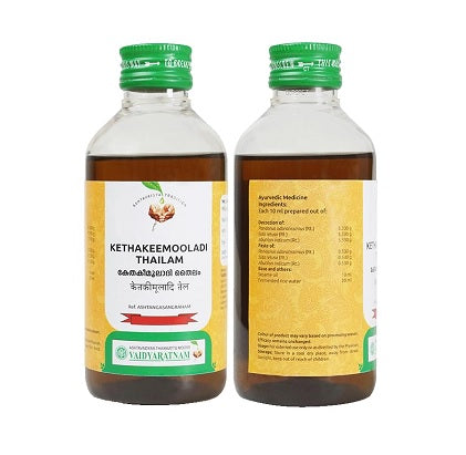 Vaidyaratnam Kethakeemooladi Thailam - 200 ML