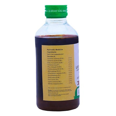 Vaidyaratnam Lodhradi Kashayam - 200 ML