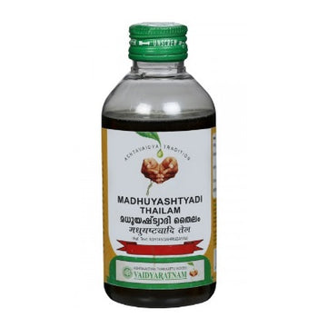 Vaidyaratnam Madhuyashtyadi Thailam - 200 ML