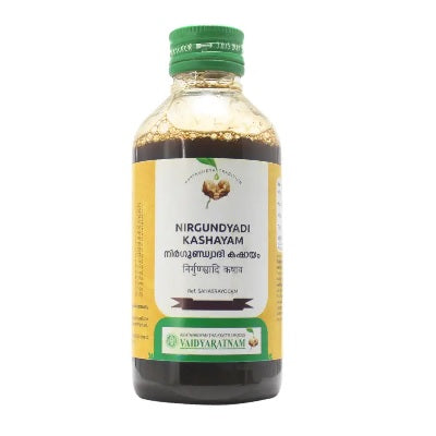 Vaidyaratnam Nirgundyadi Kashayam - 200 ML