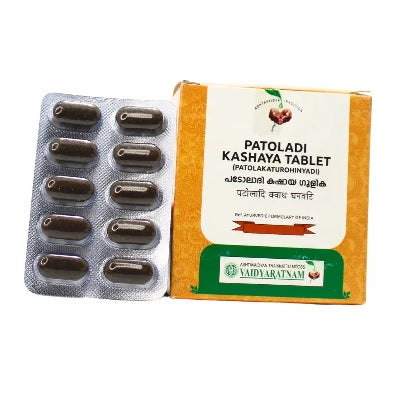 Vaidyaratnam Patoladi Kashaya Gulika - 100 Nos