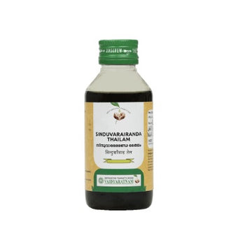 Vaidyaratnam Sinduvarairanda Thailam - 100 ML