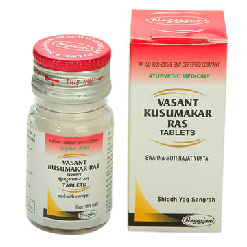 Nagarjuna Vasant Kusumakar Ras Tablets - 20 Tabs