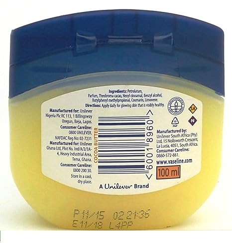Vaseline Blueseal Rich Conditioning Jelly - Cocoa Butter