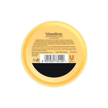 Vaseline Deep Restore Moisturizing Cream - 150 ML