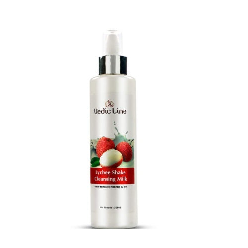 Vedic Line Lychee Shake Cleansing Milk