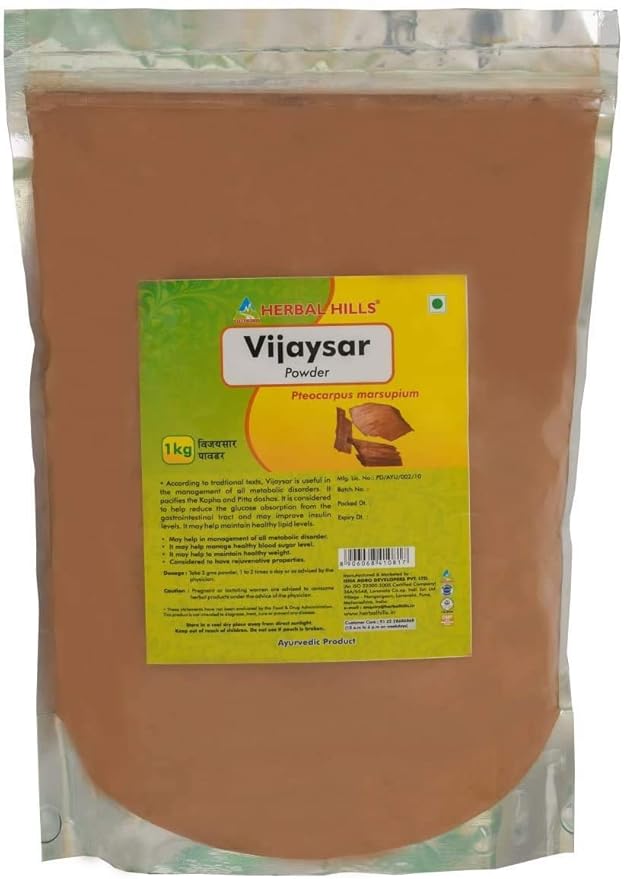Herbal Hills Vijaysar Powder - 1 KG