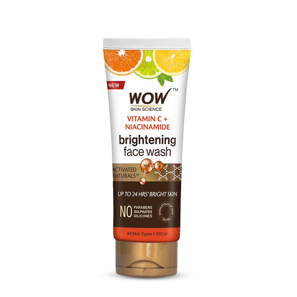 WOW Skin Science Vitamin C & Niacinamide Brightening Face Wash - 100 ML