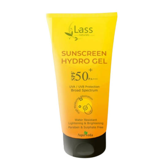 Lass Naturals Sunscreen Hydro Gel with SPF 50+