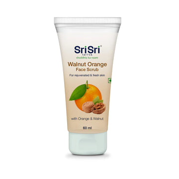 Sri Sri Tattva Walnut Orange Face Scrub - 60 ML