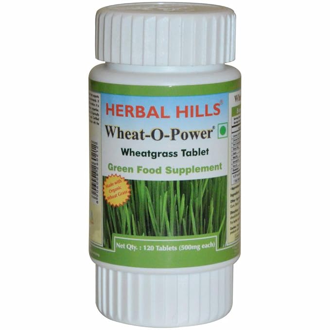 Herbal Hills Wheat O Power Tablets