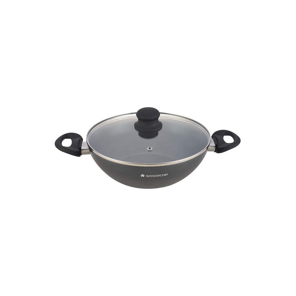 Wonderchef Premia Wok With Lid - Daily Needs Products