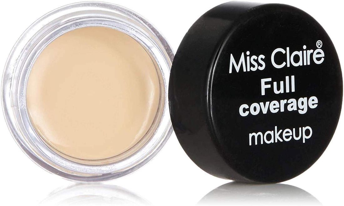 Miss Claire Full Coverage Makeup 20 Ivory, Beige