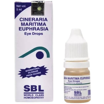 SBL Homeopathy Cineraria Maritima Euphrasia Eye Drops