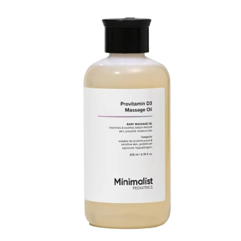 Minimalist Provitamin D3 Baby Massage Oil - 200 ML