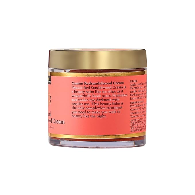 Bipha Ayurveda Yamini Redsandalwood Cream - 75 GM