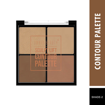 Swiss Beauty Cheek-A-Boo 3 In One Blushe Contour And Highlighter - 3