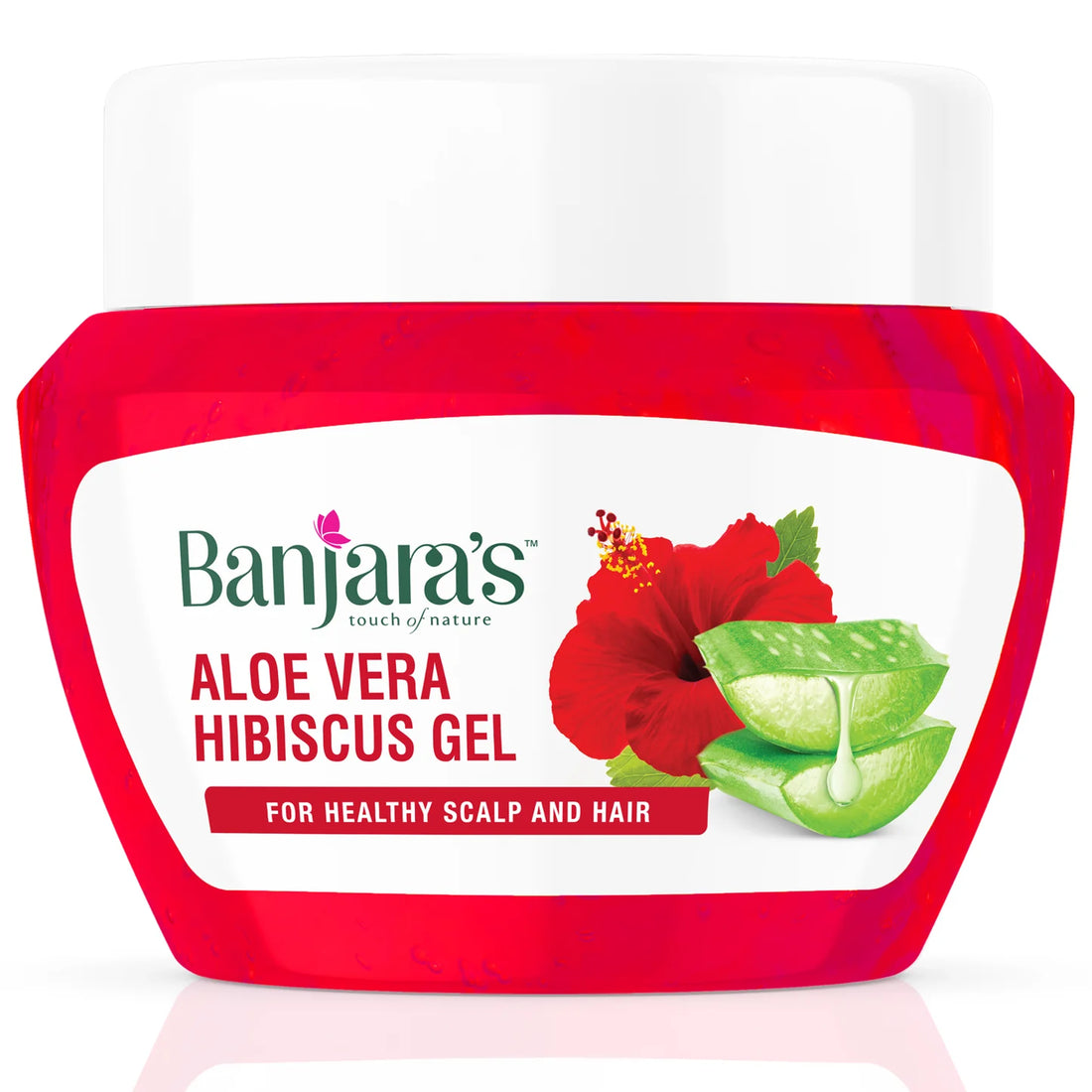 Banjaras Aloevera Hibiscus Gel - 200 GM