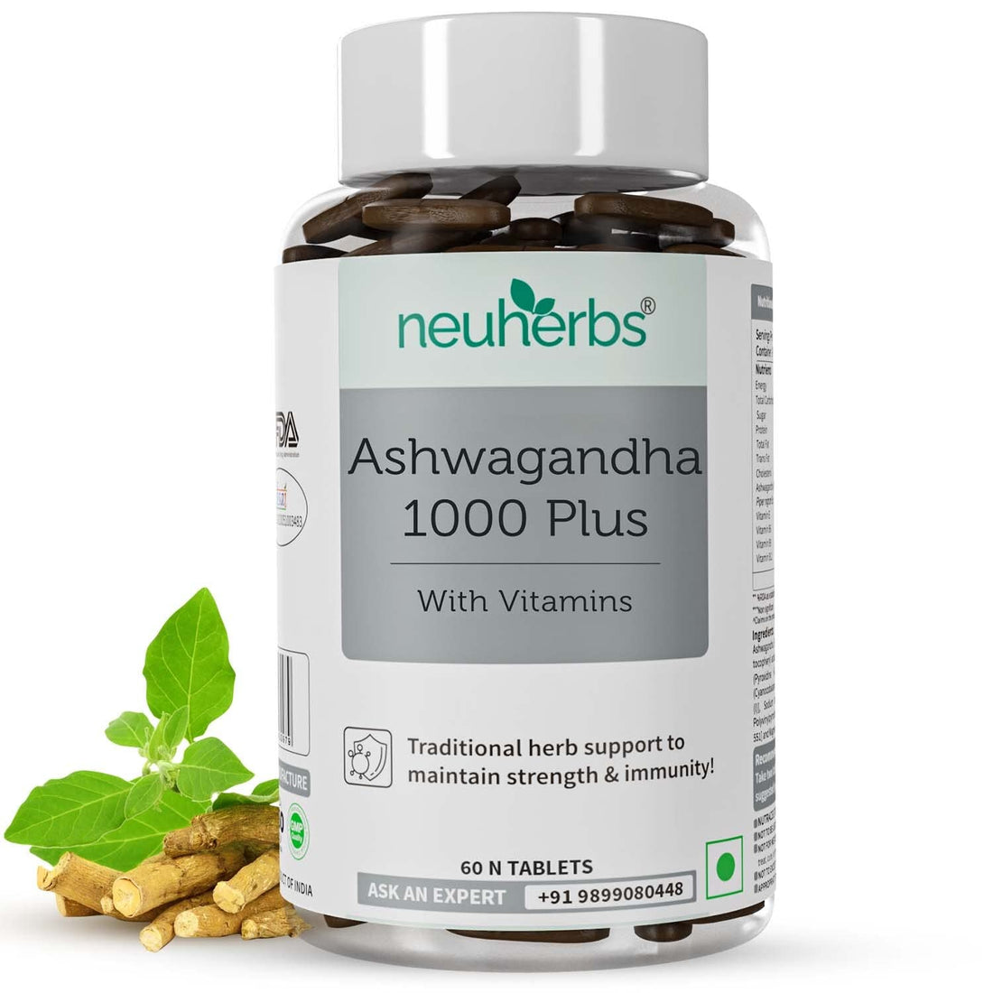 neuherbs Ashwagandha 1000 Plus
