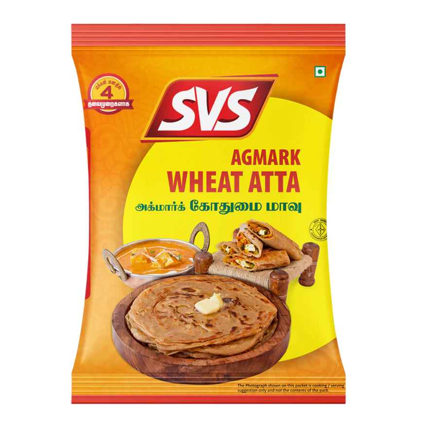 SVS Agmark Wheat Flour - 500 GM