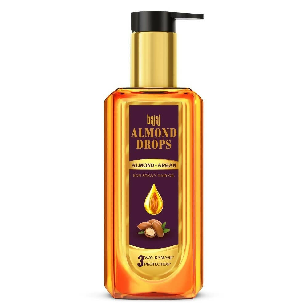 Bajaj Almond Drops Almond + Argan Hair Oil