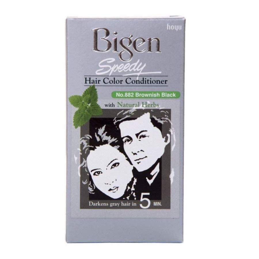 Bigen Speedy Hair Color - Brownish Black 882