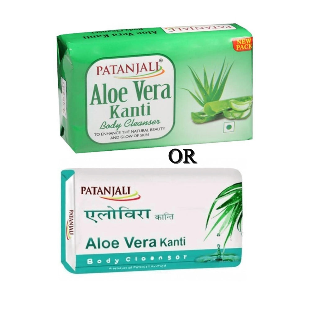 Patanjali Aloe Vera Kanti Body Cleanser 75Gm, 150Gm